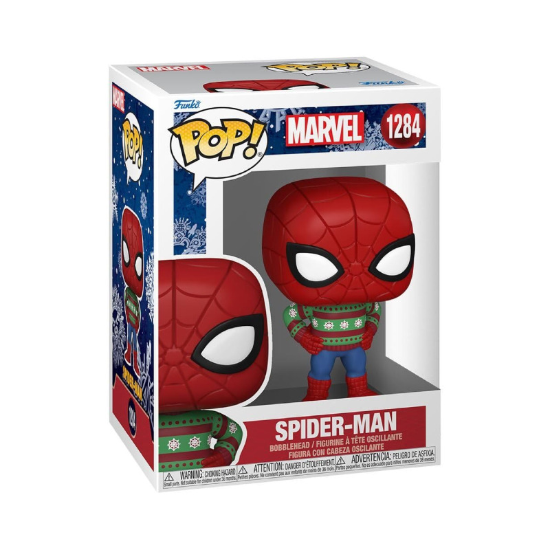 FUNKO POP! 397 - Marvel Holiday Spider-Man w/ Ugly Sweater